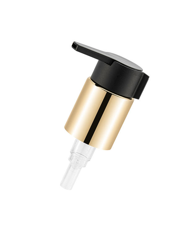 Gold Aluminum Dispenser Treatment Pump for Cream Wholesale