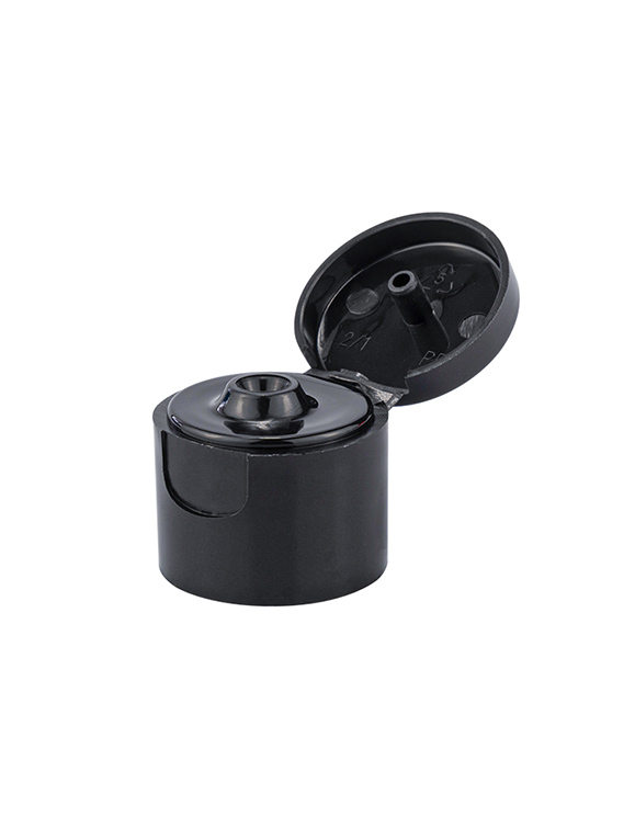 Aluminum Gold Disc Top Cap Press Cap with Metal Closure