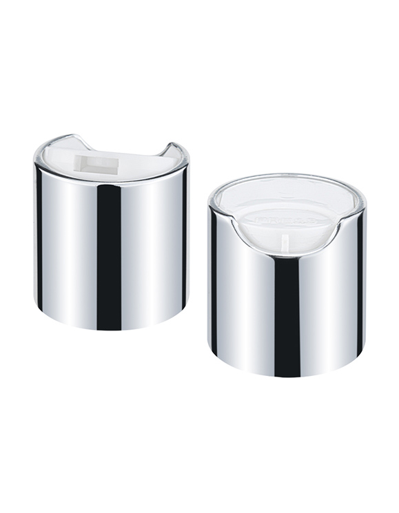 Promotional Shiny Matte Gloden Color Non Spill 20/410 24/410 28/410 Aluminum Disc Top Cap