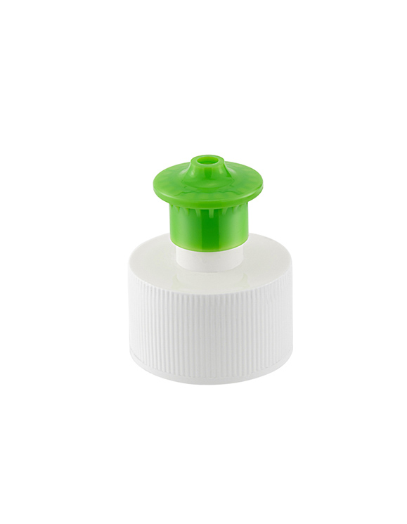 China Dish Washing Liquid Plastic Bottle Cap, Pull Push Cap, Plastic Screw Cap